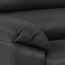Sofa 3-osobowa rozkładana z regulacją i usb Rana 215cm szara Actona