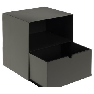 Szafka nocna podwieszana z szufladą Joliet 30cm czarna Actona