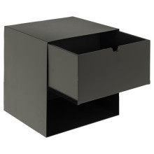 Szafka nocna podwieszana z szufladą Joliet 30cm czarna Actona
