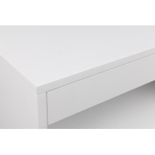 Szafka nocna wisząca z szufladą i półką Cholet 50cm biała Actona