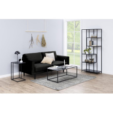 Stolik boczny loft Seaford 43x35cm czarny Actona