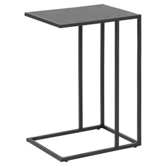 Stolik boczny loft Seaford 43x35cm czarny Actona