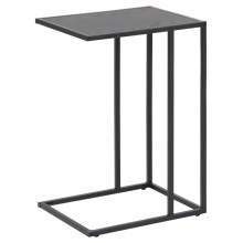 Stolik boczny loft Seaford 43x35cm czarny Actona