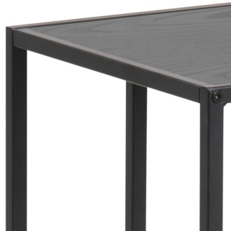 Stolik boczny loft Seaford 43x35cm czarny Actona