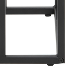 Stolik boczny loft Seaford 43x35cm czarny Actona