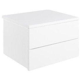 Szafka nocna wisząca z 2 szufladami Avignon 37cm biała Actona 2