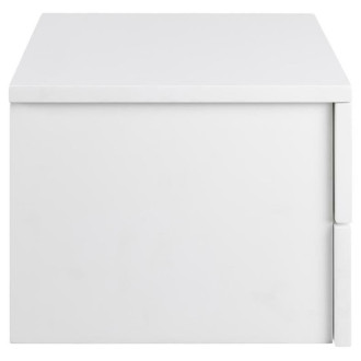 Szafka nocna wisząca z 2 szufladami Avignon 37cm biała Actona