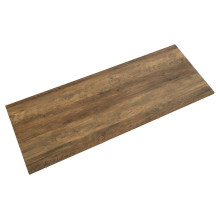Stół okrągły rozkładany Zalida 1200210cm ciemny dąb / czarny Actona