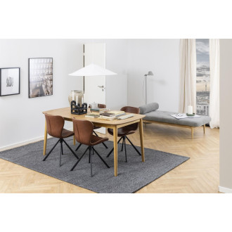 Stół fornirowany rozkładany Montreux 180-219x90cm dąb Actona