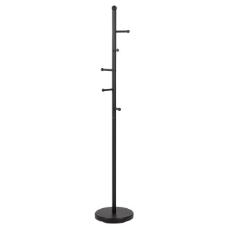 Wieszak stojący metalowy Aspen 170cm czarny Actona