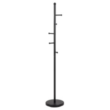 Wieszak stojący metalowy Aspen 170cm czarny Actona
