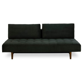 Sofa sztruksowa rozkładana Blain 200cm zielona Actona