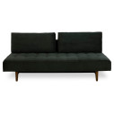 Sofa sztruksowa rozkładana Blain 200cm zielona Actona
