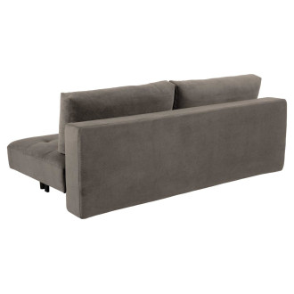 Sofa sztruksowa rozkładana Blain 200cm beżowa Actona
