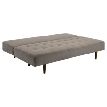 Sofa sztruksowa rozkładana Blain 200cm beżowa Actona