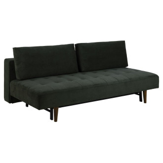 Sofa sztruksowa rozkładana Blain 200cm zielona Actona
