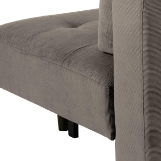 Sofa sztruksowa rozkładana Blain 200cm beżowa Actona