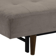 Sofa sztruksowa rozkładana Blain 200cm beżowa Actona
