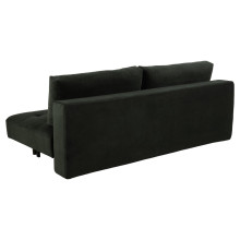 Sofa sztruksowa rozkładana Blain 200cm zielona Actona
