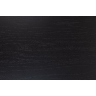 Stół okrągły fornirowany rozkładany Montreux 115-154cm czarny Actona