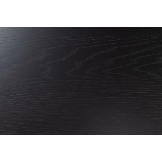 Stół fornirowany rozkładany Montreux 180-219x90cm czarny Actona