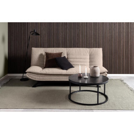 Stolik kawowy okrągły Spiro 80cm czarny marmur / czarny Actona 2
