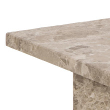 Stolik marmurowy kwadratowy Vega 90x90cm beżowy Actona