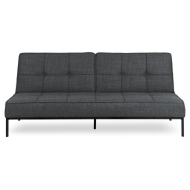Sofa rozkładana 3 osobowa Perugia 198cm ciemny szary Actona