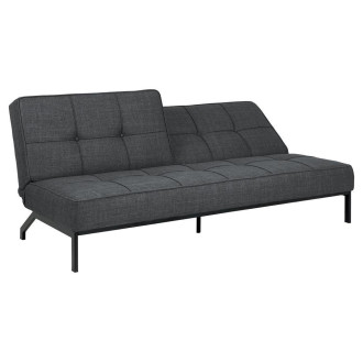 Sofa rozkładana 3 osobowa Perugia 198cm ciemny szary Actona