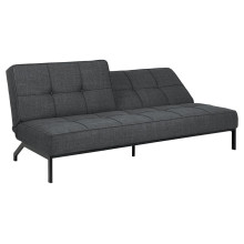 Sofa rozkładana 3 osobowa Perugia 198cm ciemny szary Actona