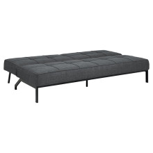 Sofa rozkładana 3 osobowa Perugia 198cm ciemny szary Actona