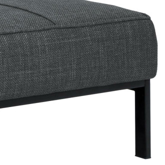 Sofa rozkładana 3 osobowa Perugia 198cm ciemny szary Actona