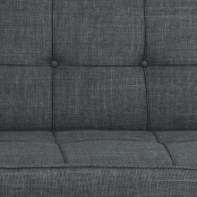 Sofa rozkładana 3 osobowa Perugia 198cm ciemny szary Actona