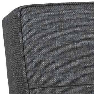 Sofa rozkładana 3 osobowa Perugia 198cm ciemny szary Actona