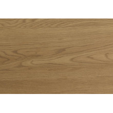 Komoda ryflowana na nóżkach z półkami i szufladą Jaipur 180x70cm dąb / czarny Actona