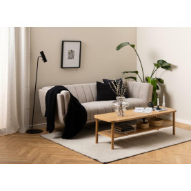 Sofa 3-osobowa tapicerowana Tampa 218cm beżowa Monza 60 Actona