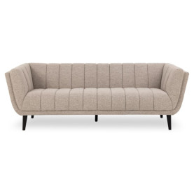 Sofa 3-osobowa tapicerowana Tampa 218cm beżowa Monza 60 Actona 2