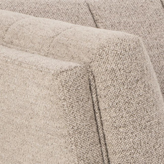 Sofa 3-osobowa tapicerowana Tampa 218cm beżowa Monza 60 Actona