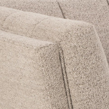 Sofa 3-osobowa tapicerowana Tampa 218cm beżowa Monza 60 Actona