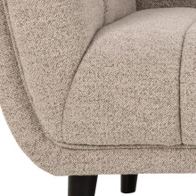 Sofa 3-osobowa tapicerowana Tampa 218cm beżowa Monza 60 Actona