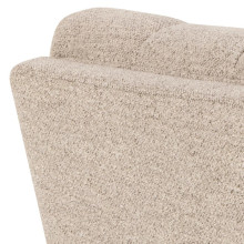 Sofa 3-osobowa tapicerowana Tampa 218cm beżowa Monza 60 Actona