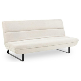 Sofa tapicerowana z funkcją spania Arbonne beżowa Apia 453 Actona