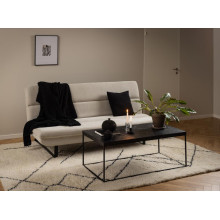 Sofa tapicerowana z funkcją spania Arbonne beżowa Apia 453 Actona