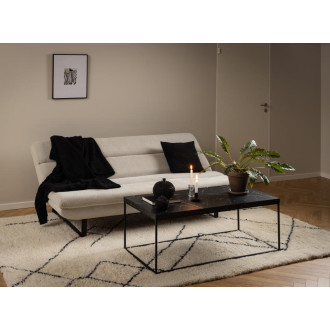 Sofa tapicerowana z funkcją spania Arbonne beżowa Apia 453 Actona