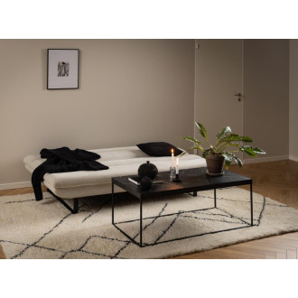 Sofa tapicerowana z funkcją spania Arbonne beżowa Apia 453 Actona