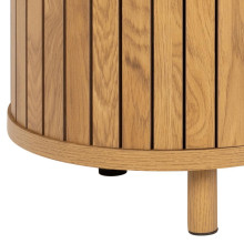 Komoda owalna prl / vintage Colima 160x80cm dąb dziki Actona