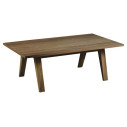 Stolik kawowy fornirowany A-Line 130x70cm dąb dymiony Actona