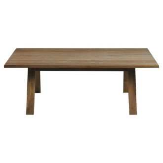Stolik kawowy fornirowany A-Line 130x70cm dąb dymiony Actona