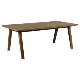 Stół fornirowany prostokątny A-Line 200x95cm dąb dymiony Actona