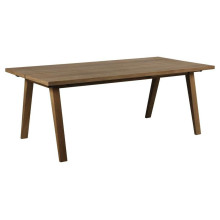 Stół fornirowany prostokątny A-Line 200x95cm dąb dymiony Actona